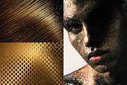 440 Gold & Metallic Textures Bundle, a Texture Graphic by Graphicdome (Thumbnail 12 of 22)