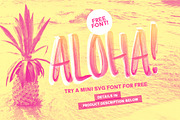 Summer Loving Font Collection, a Sans Serif Font by Nicky Laatz (Thumbnail 20 of 43)