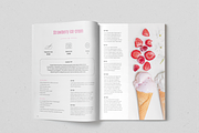 Sweet Heaven Recipe Book, a Magazine Template by SonaGeciova (Thumbnail 15 of 18)