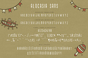 Alocasia-Trio Font Combination, a Script Font by Burntilldead (Thumbnail 14 of 17)