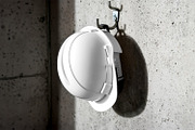 Safety Helmet Mockup, a Hat Mockup by Nathatype (Thumbnail 7 of 9)