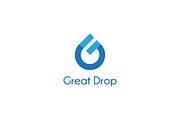 Great Drop - Letter G Logo, a Branding & Logo Template by Sahade Studio (Thumbnail 1 of 4)