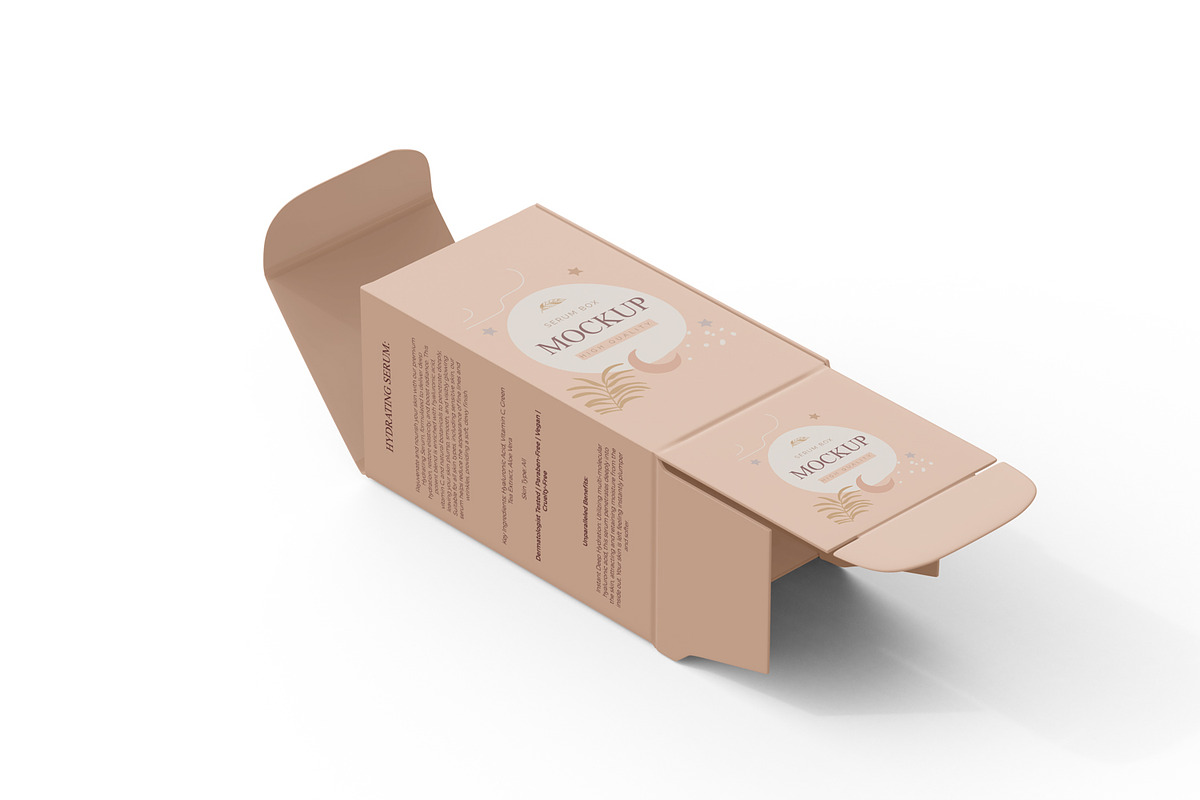 Unfolded Box Packaging Mockup, a Packaging Mockup by Ram Studio LLC (Photo 14 of 16)