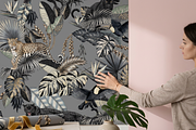 Indigo Jungle Tropical Seamles 2026, a Pattern Graphic by Luiz da Rolt Grathwohl (Thumbnail 20 of 24)