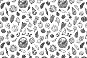 Vector Vegetables. Illustrations., a Food Illustration by Olga Olmix (Thumbnail 4 of 8)