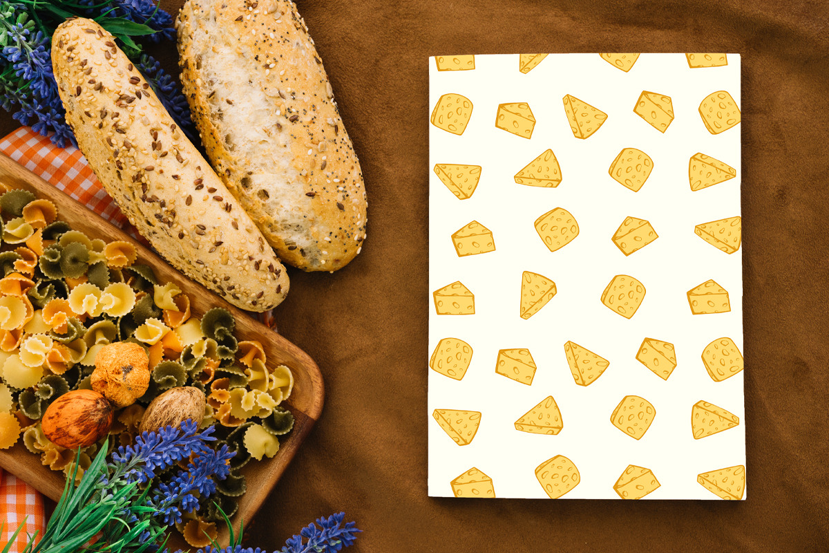 Cheese Pattern, a Pattern Graphic by Groovy Arts (Photo 3 of 5)