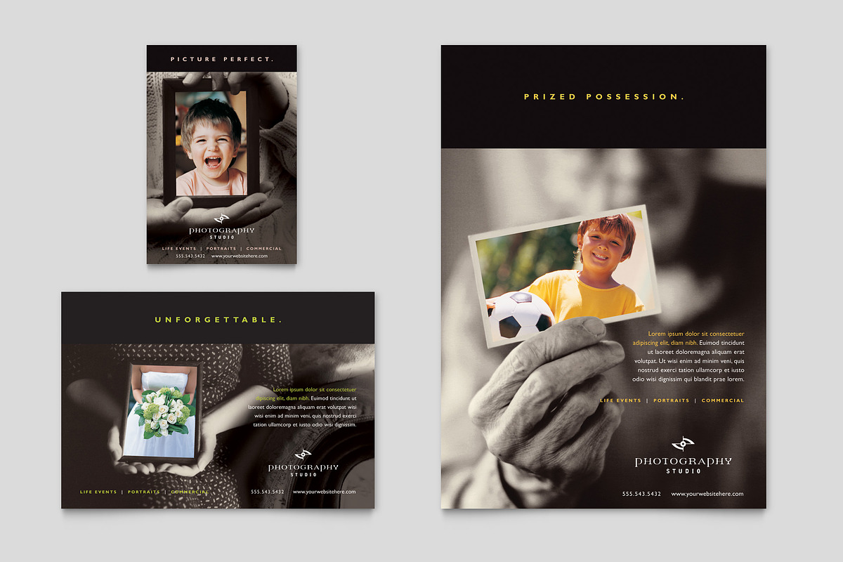 Photography Studio Flyer Template, a Flyer Template by StockLayouts (Photo 3 of 3)