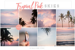 Tropical Pink Skies