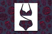Wild Animal Prints Set Night Drama, a Pattern Graphic by Oksana Dovhopol Art (Thumbnail 14 of 19)