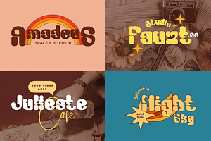 Bagusih Groovy Retro Font