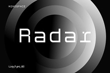 Radar Monospace Font