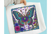 Colorful Butterfly Bow PNG Clipart, a Seasonal Illustration by designcity5 (Thumbnail 2 of 4)