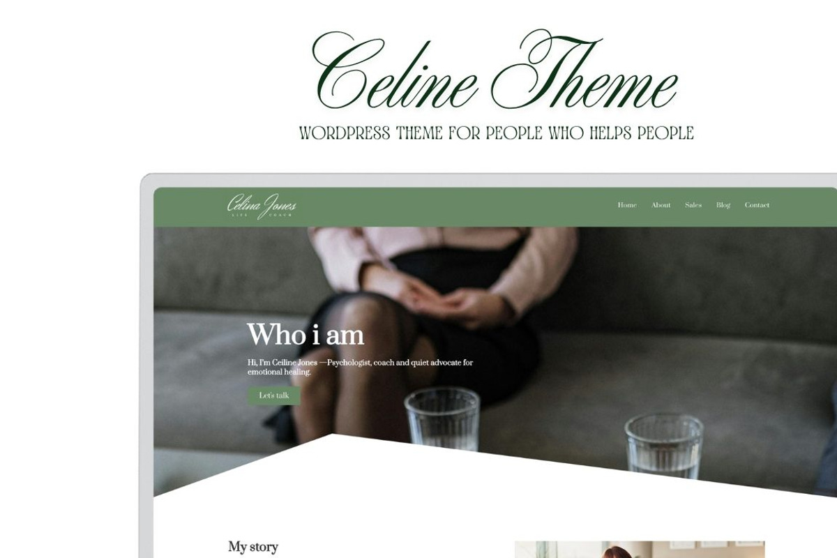 Wordpress Template for Coaches preview 5