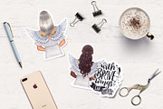 Angel Girl Memorial Cliparts, an Illustration by The GG Shop (Thumbnail 7 of 8)