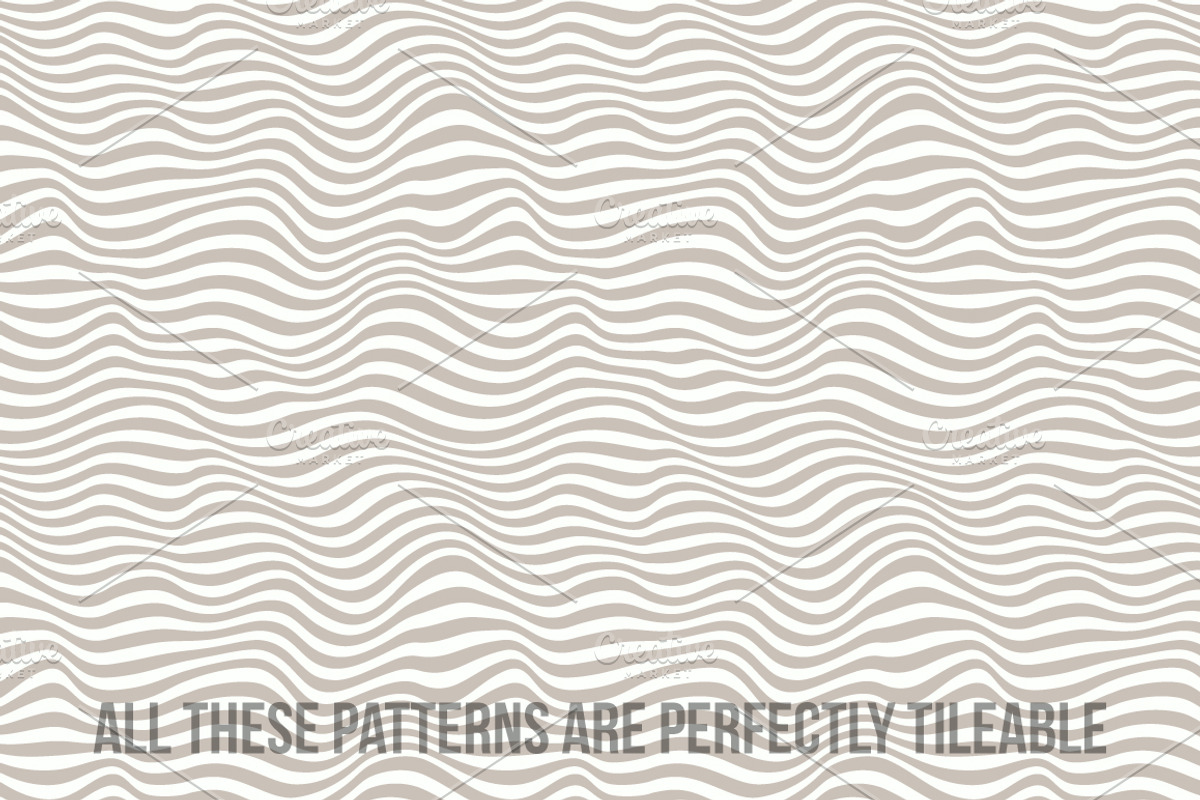 Seamless striped patterns preview 2
