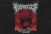 Shrivel | Black Metal Typeface, a Blackletter Font by Denustudios (Thumbnail 2 of 12)