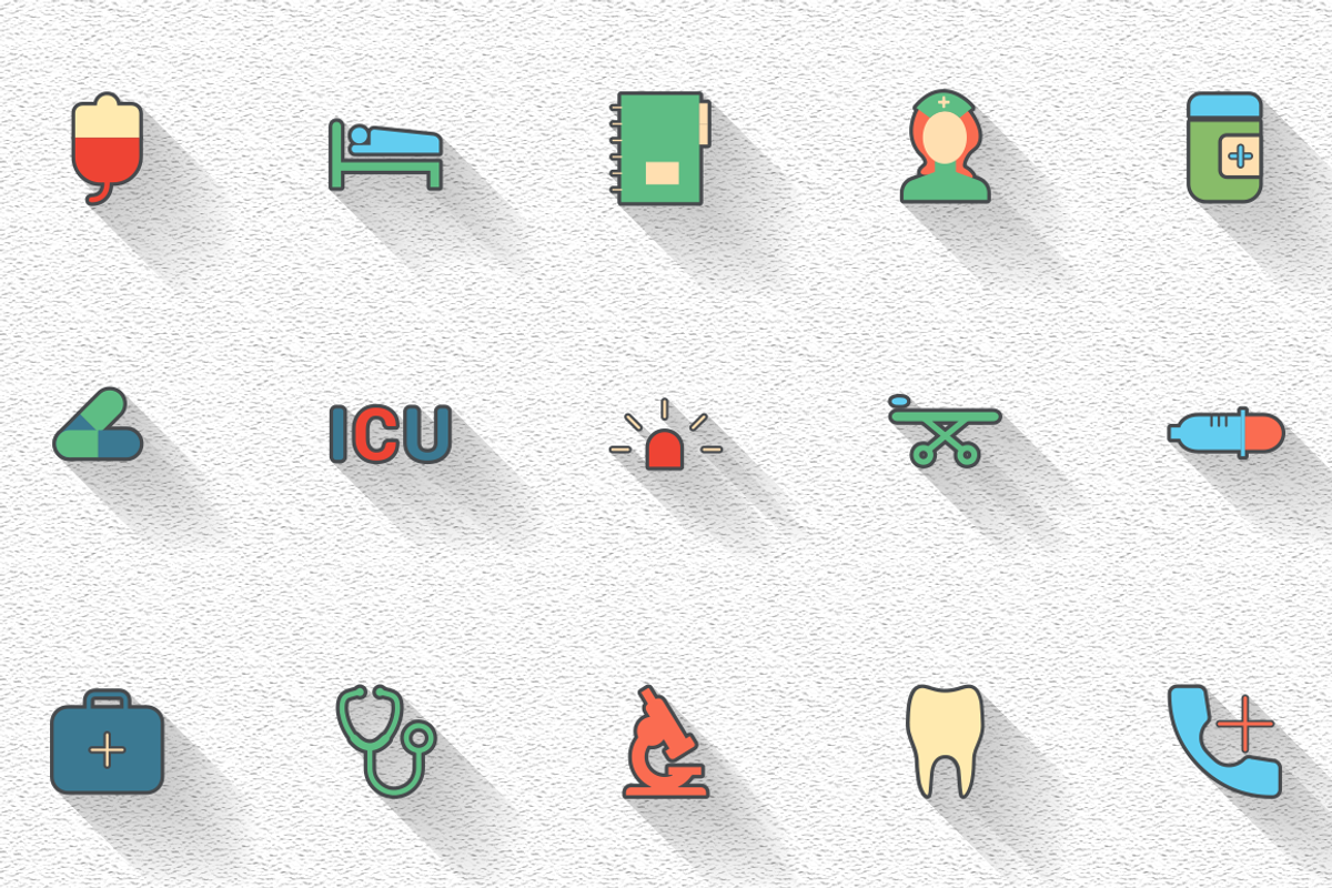 Medical/Heath iconset, an Outline Icon by Saif71 - Shop (Photo 4 of 5)