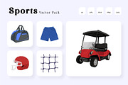 Sports Vector Icons Pack, a Duotone Icon by vectorstank (Thumbnail 1 of 6)
