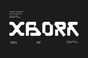 xbork, a Sans Serif Font by Kincrev Studio (Thumbnail 1 of 10)