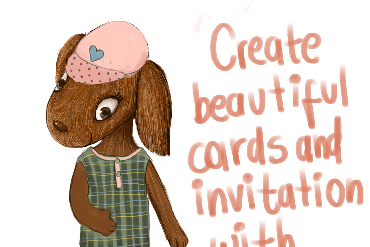 Lana Paper Doll - Irish Setter, a Decorative Illustration by Paper Doll Pets (Photo 2 of 3)