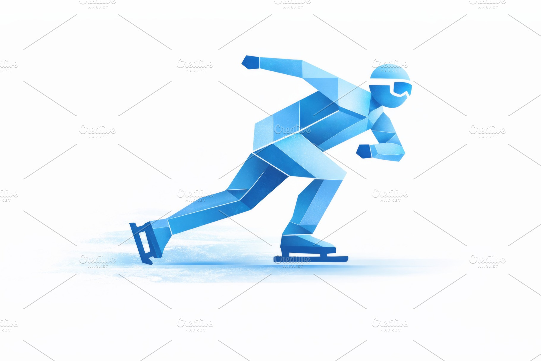 Winter sport competition ice skater, a Photo by Dvoevnore photos