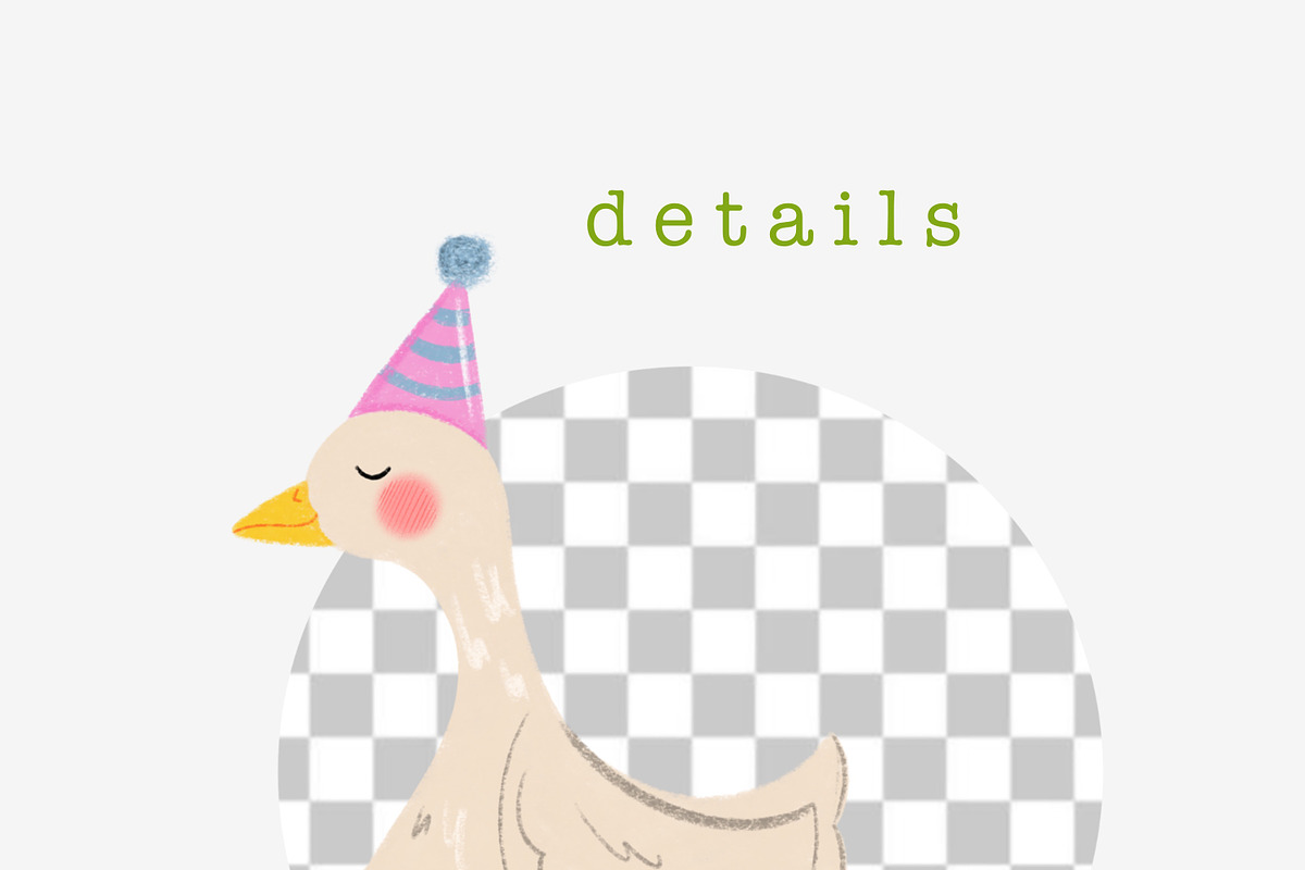 Whimsical Silly Goose bundle, an Animal Illustration by Oleksandra Illustrates (Photo 5 of 18)