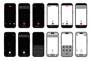 80 Phone mockups 2026 Vector + PNG, an iPhone Mockup by PhotoVector (Thumbnail 9 of 9)