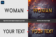 Wonder Woman Photoshop Text Effects, a Brushes & More by Rome B Creation (Thumbnail 2 of 2)