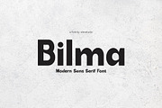 BILMA - Sans Serif, a Sans Serif Font by Olexstudio (Thumbnail 1 of 7)