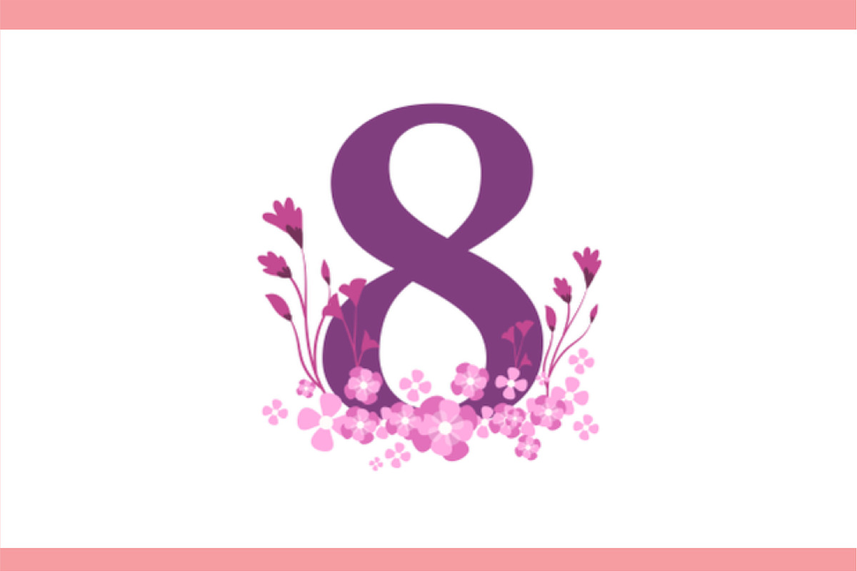 Women's day 8 march background, a Decorative Illustration by foxndeer (Photo 3 of 4)