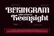 Fadetho | Display Font, a Sans Serif Font by twinstd (Thumbnail 4 of 13)