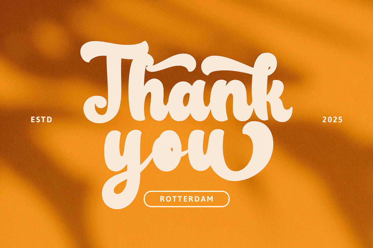Rotterdam - Vintage Font, a Handwritten Font by Mozatype (Photo 10 of 10)
