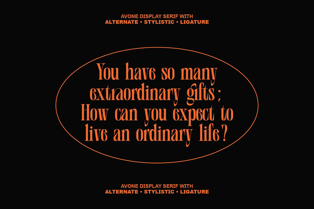 Agitton - Ligature Serif, a Serif Font by Luna Shop (Photo 5 of 6)