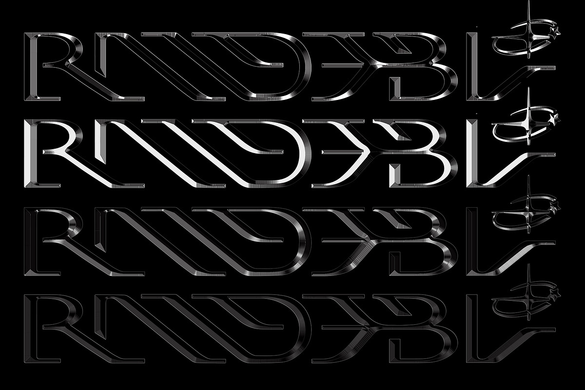 DARK BEVEL TYPE EFFECT PSD, a Layer Style Add-On by SR-23 Mockups (Photo 2 of 3)
