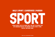 Kemon Sporty - Baseball Font, a Sans Serif Font by QR Design Studio (Thumbnail 5 of 7)