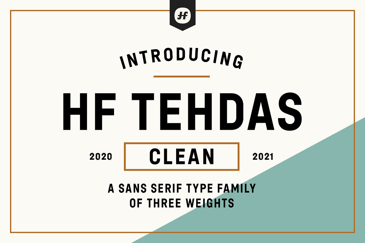 HF Tehdas Clean, a Font by Handy_Fonts (Photo 1 of 7)