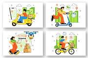 10 Eco Friendly Shipping Service, a Person Illustration by denayunebgt (Thumbnail 3 of 4)