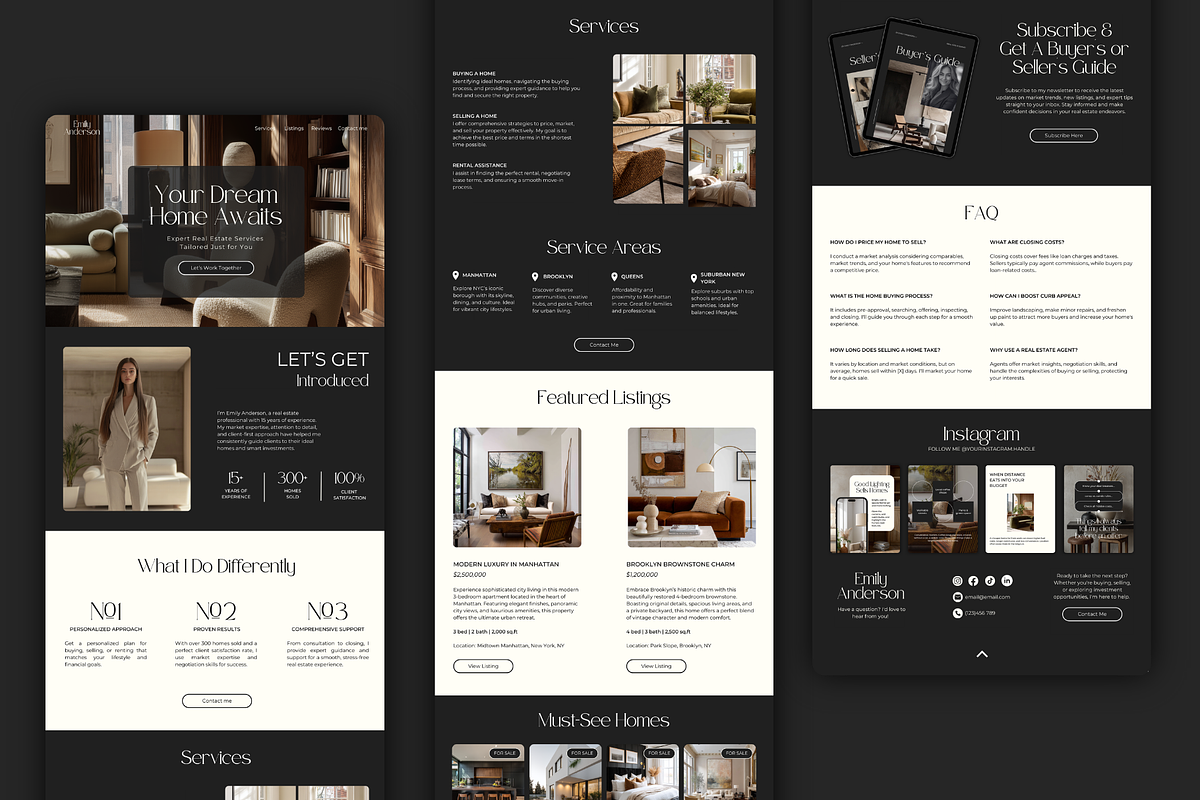 Real Estate Starter Kit for Canva, an App Template by Meraki Templates (Photo 4 of 14)