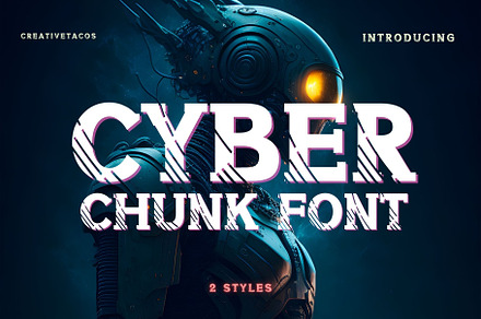 Cyber Chunk Font