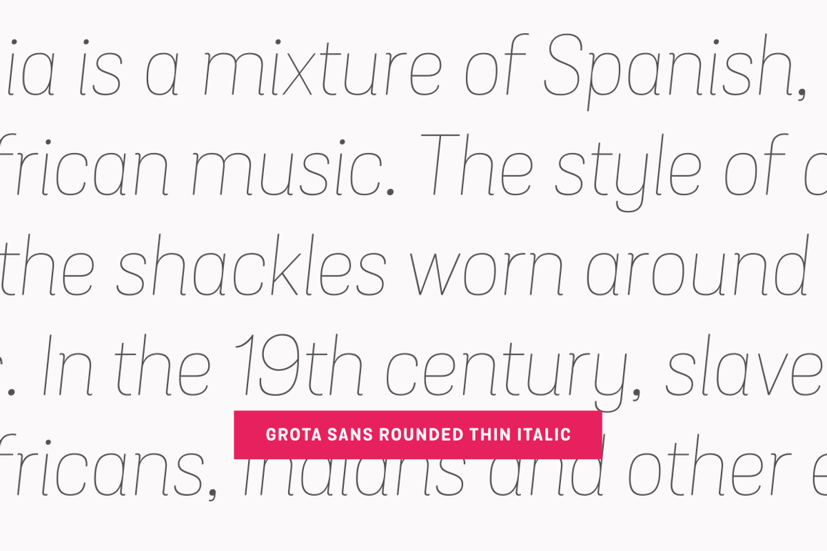 Grota Sans Rounded preview 3