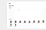 Gym Tracker, a Templates & Theme by MisterAutomatiz (Thumbnail 3 of 4)