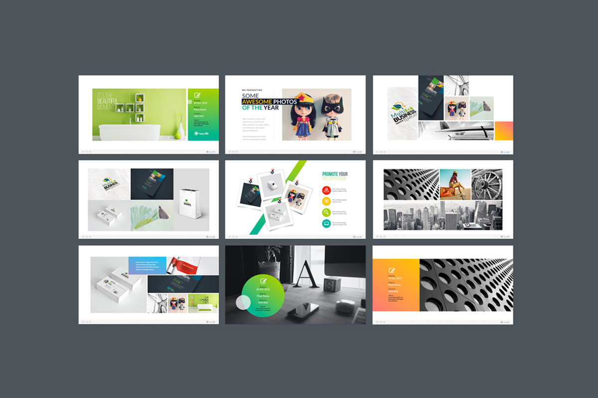 Multipurpose Business PowerPoint preview 6