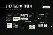 Creative Portfolio - Google Slide, a Presentation Template by AQR Studio (Thumbnail 1 of 3)