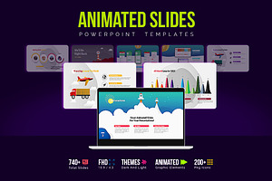 Animated PowerPoint Template, a Presentation Template by SCworkspace