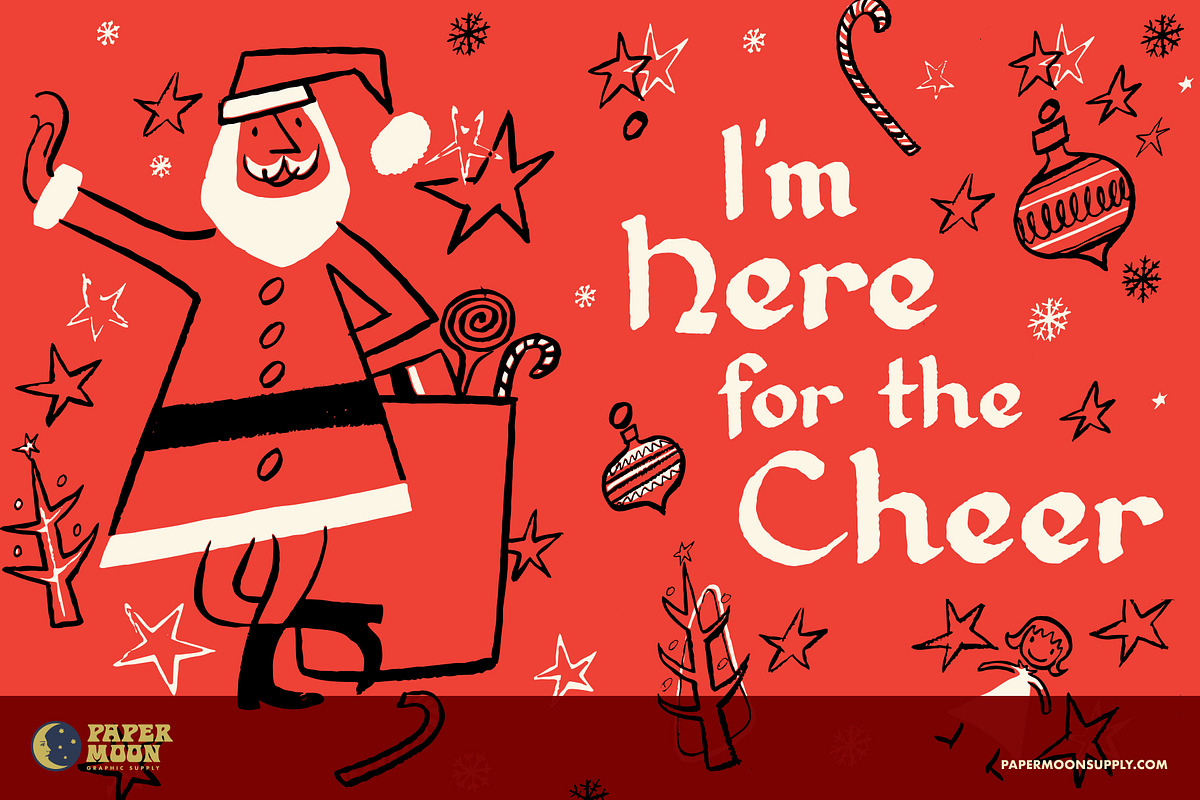 Krampus Speedball Vintage Font, a Script Font by Paper Moon Graphic Supply (Photo 6 of 12)