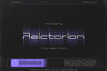 Reictarion - Futuristic Font