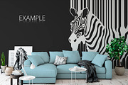 Wall & Frames Mockup - Bundle Vol 4, a Print Template by Yuri-U (Thumbnail 25 of 32)