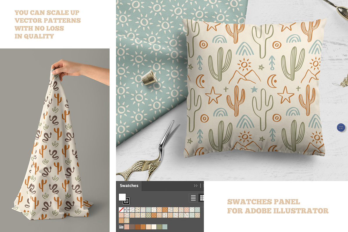 Western Bundle Clipart and Patterns, a Graphic by Katrinelly (Photo 6 of 14)