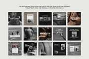 Aesthetic Instagram Templates XVII, a Social Media Template by Instprofi | Studio Estimo (Thumbnail 8 of 12)