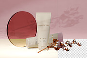 Cosmetic Tube Mockup Trio, a Packaging Mockup by Zumrod (Thumbnail 3 of 11)
